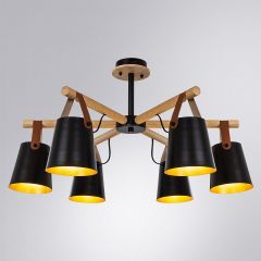 Люстра на штанге Arte Lamp Thomas A7032PL-6BK | фото 2