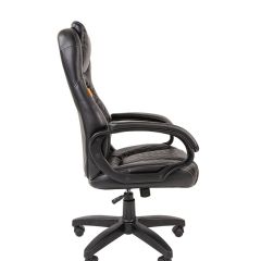 Кресло для руководителя  CHAIRMAN 432 (Экокожа черная) | фото 3